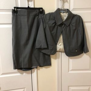 Banana Republic suit, skirt and blazer